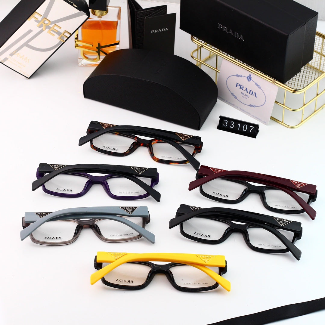 2026 Classic Triangle Logo Square Glasses