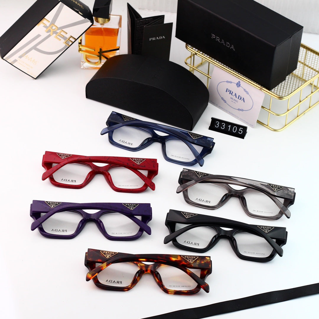 2026 Retro Classic Triangle Logo Glasses