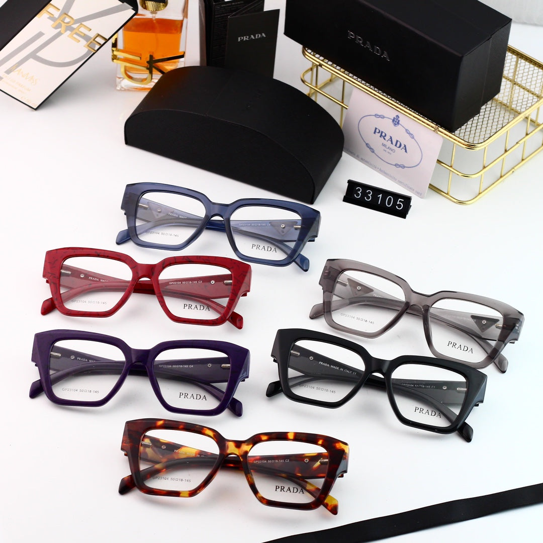 2026 Retro Classic Triangle Logo Glasses