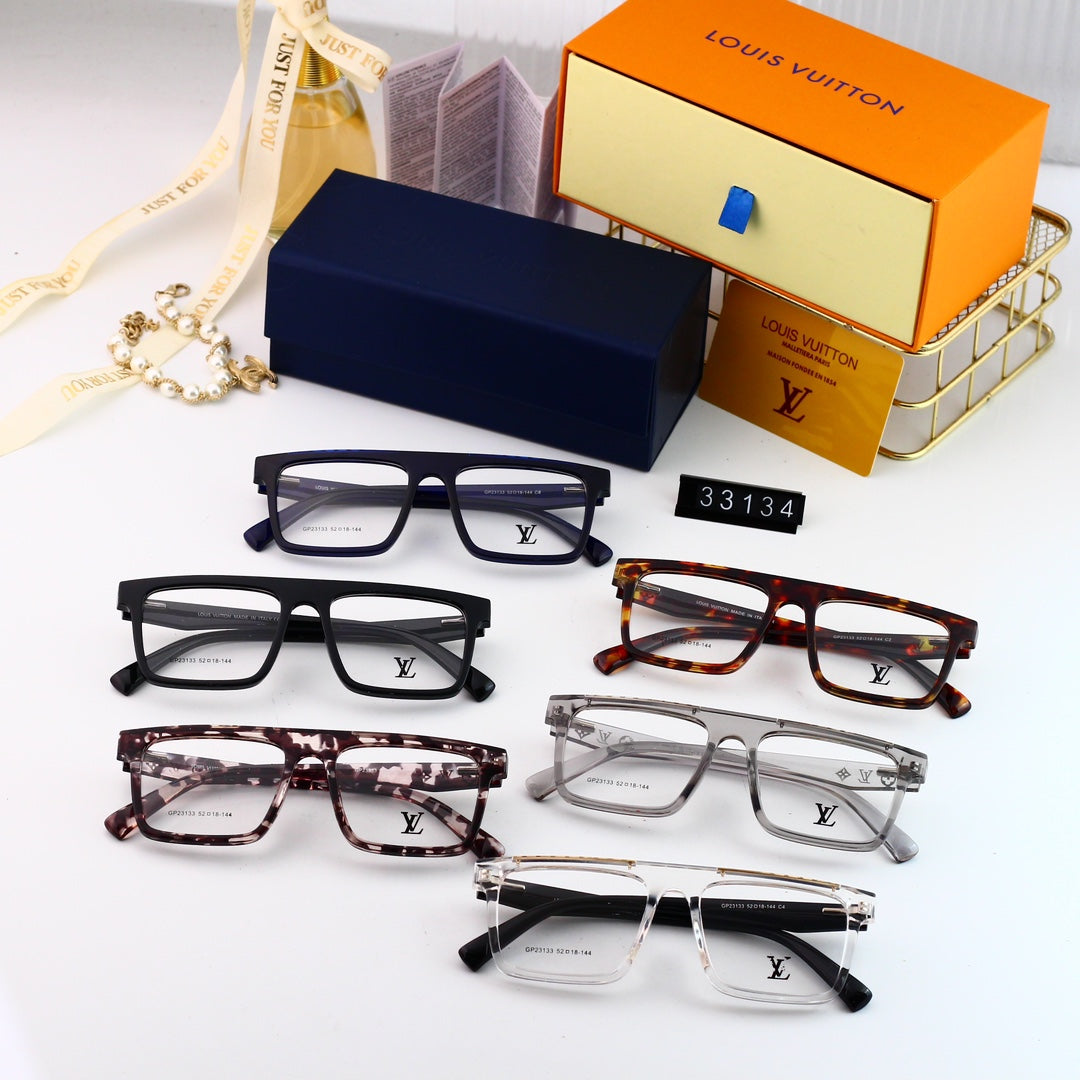2026 New Fashion Metal-Rimmed Neutral Glasses