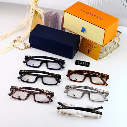 2026 New Fashion Metal-Rimmed Neutral Glasses