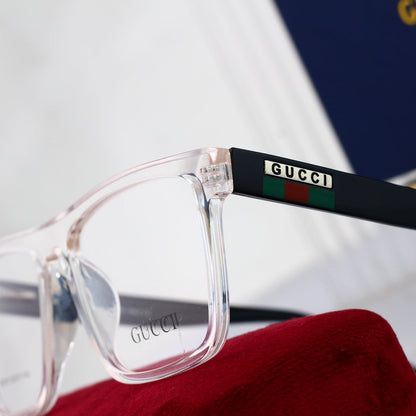 2024 Unisex Fashionable Striped Rim Glasses