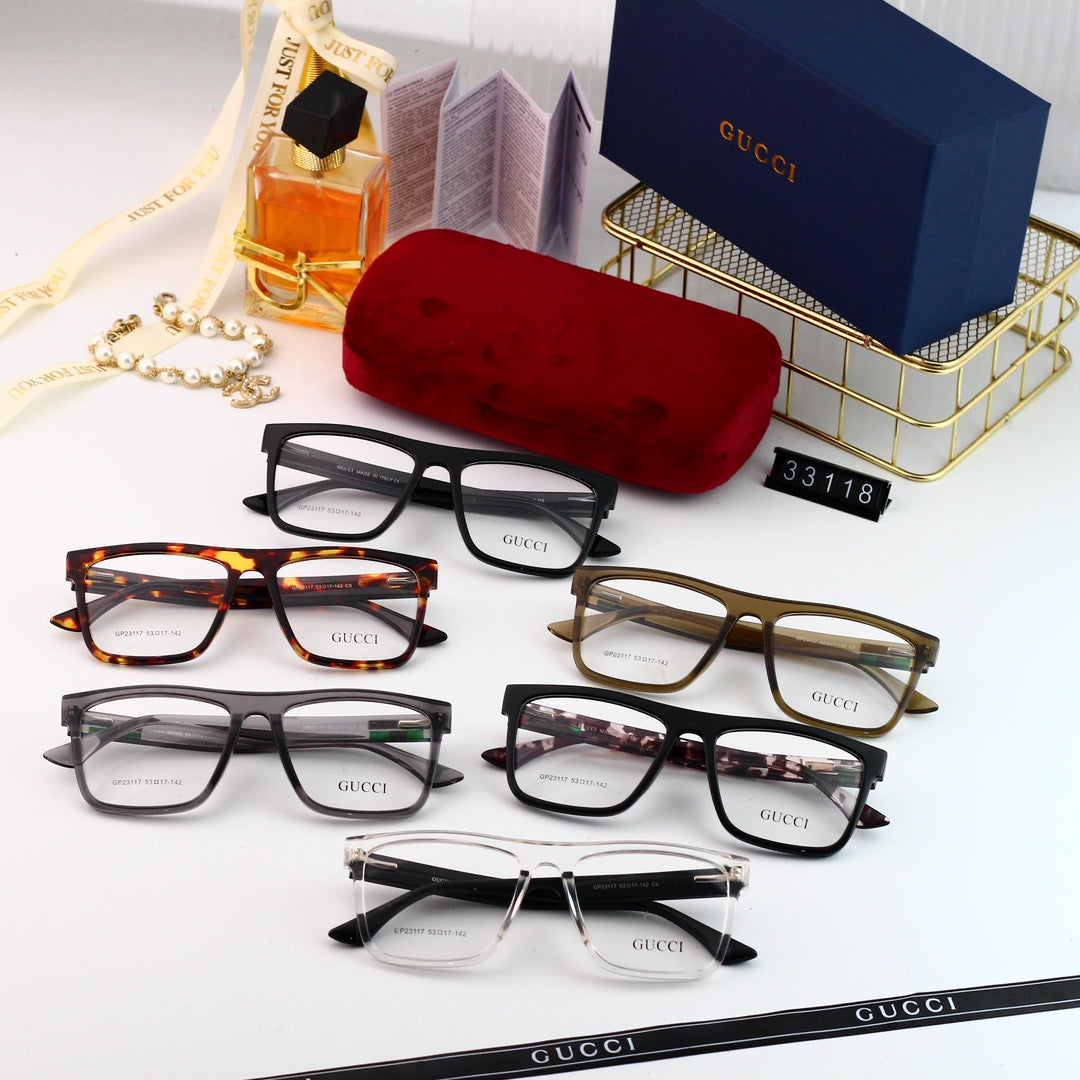2024 Unisex Fashionable Striped Rim Glasses