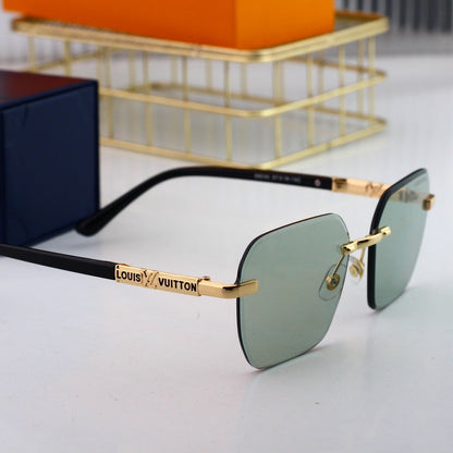 2026 HD Frameless Fashion Metal Sunglasses