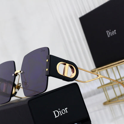 2024 Fashion CD Metal Square Sunglasses