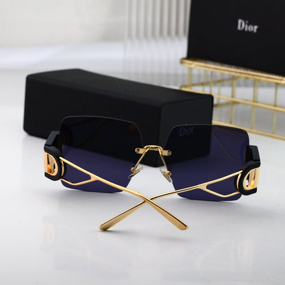 2024 Fashion CD Metal Square Sunglasses