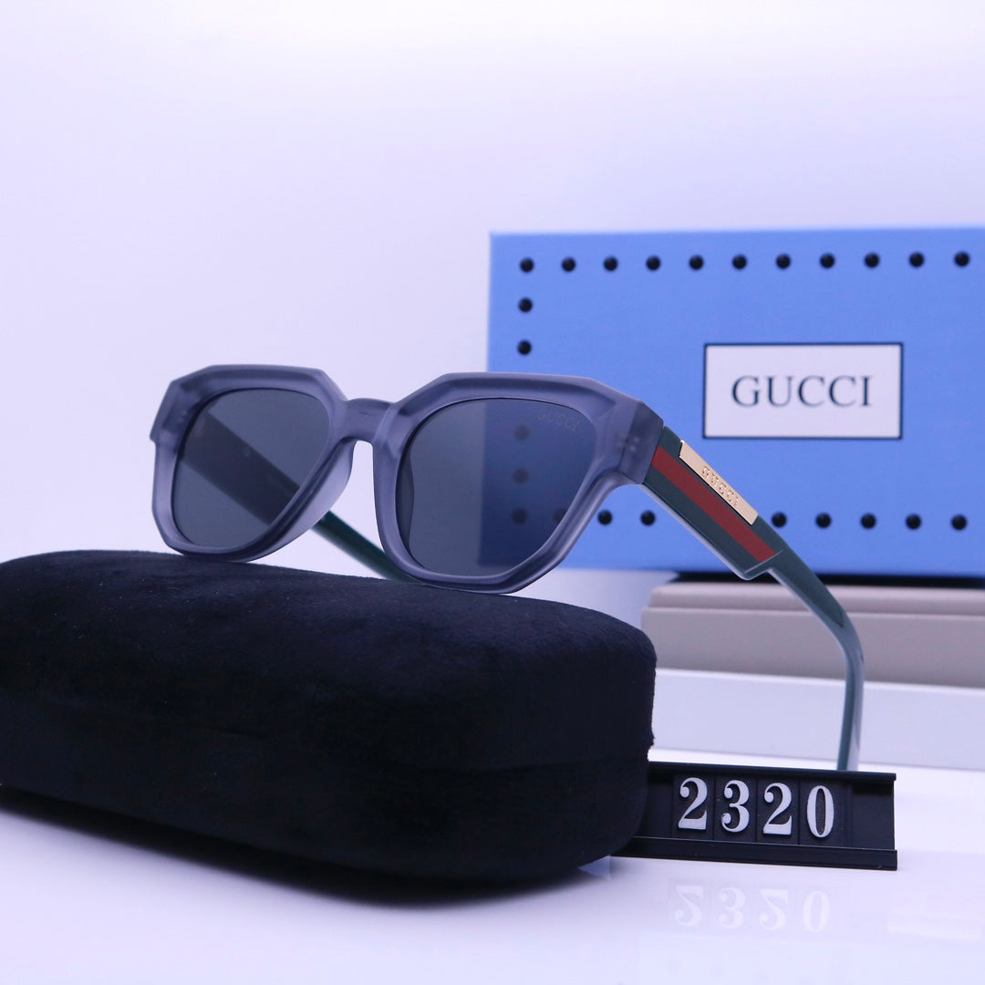 2026 Striped Temples Fashion Sunglasses