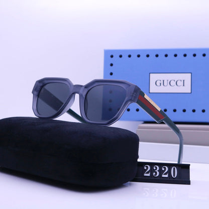 2026 Striped Temples Fashion Sunglasses