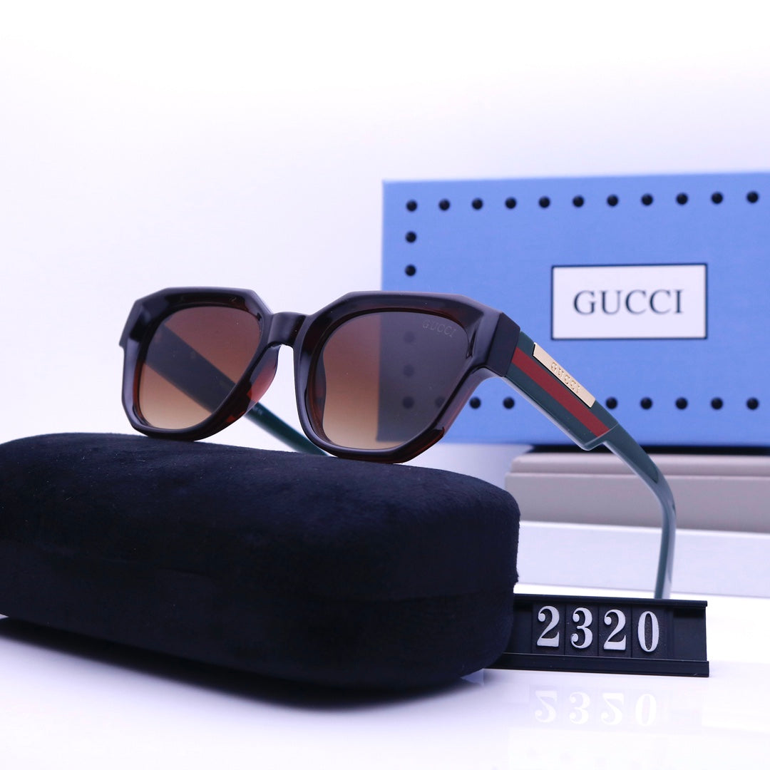 2026 Striped Temples Fashion Sunglasses