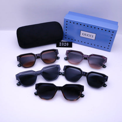 2026 Striped Temples Fashion Sunglasses