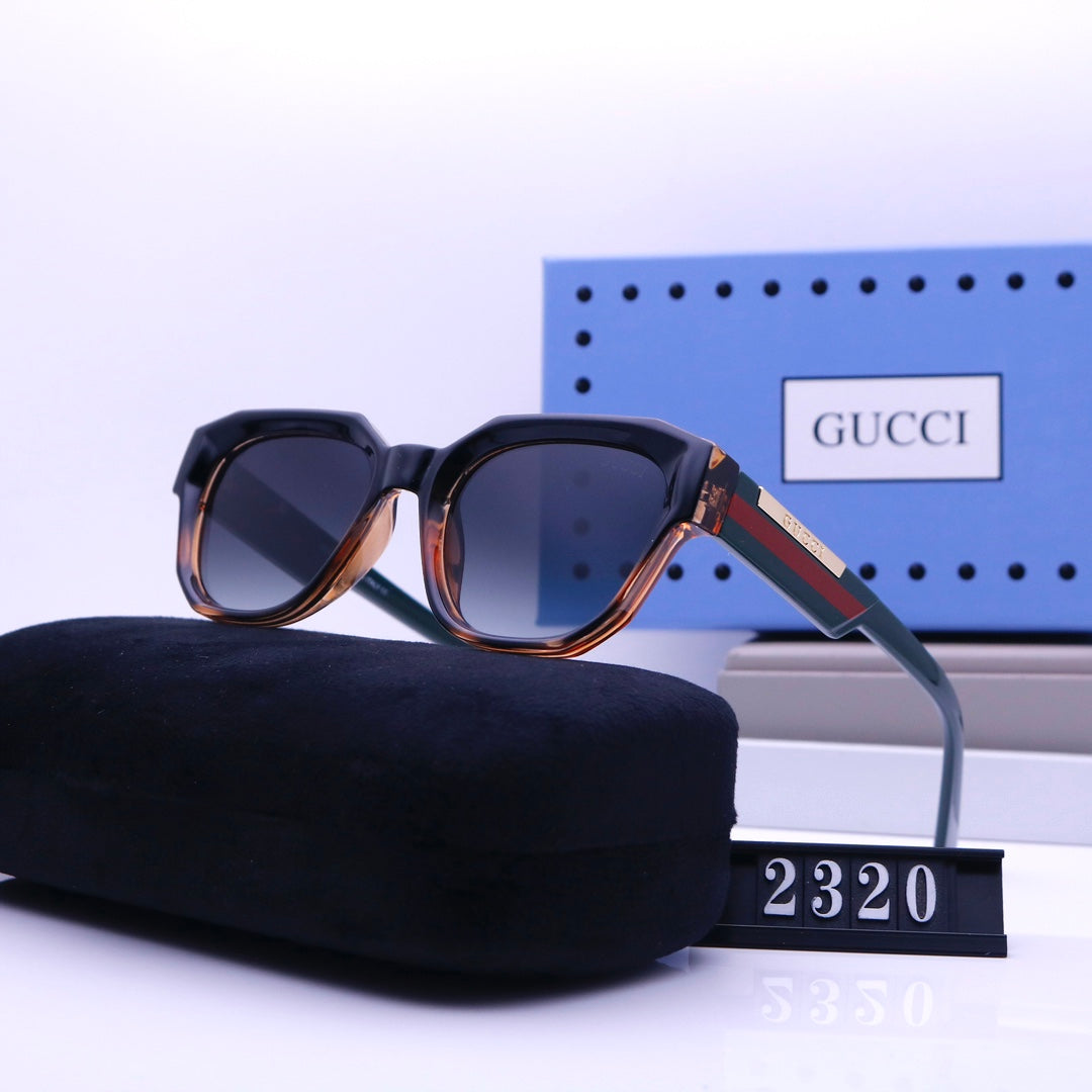 2026 Striped Temples Fashion Sunglasses