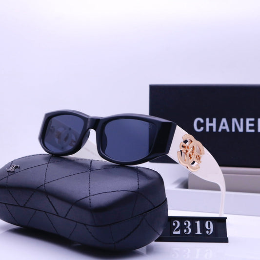 2026 Vintage Metal Letter Engraving Sunglasses