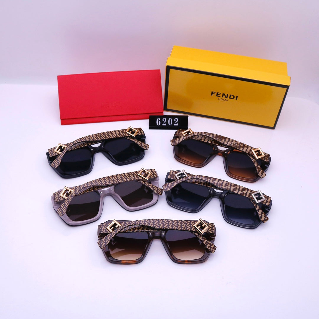 2026 Retro F Letter Engraving Sunglasses