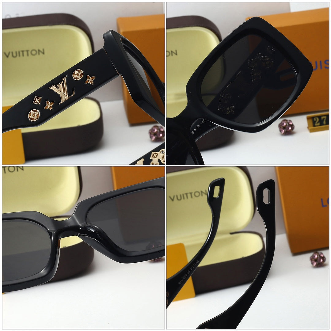 2026 Fashionable Metal Floral Frame Sunglasses