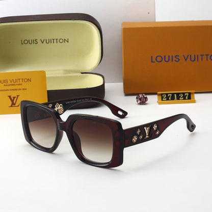 2026 Fashionable Metal Floral Frame Sunglasses