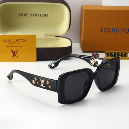 2026 Fashionable Metal Floral Frame Sunglasses