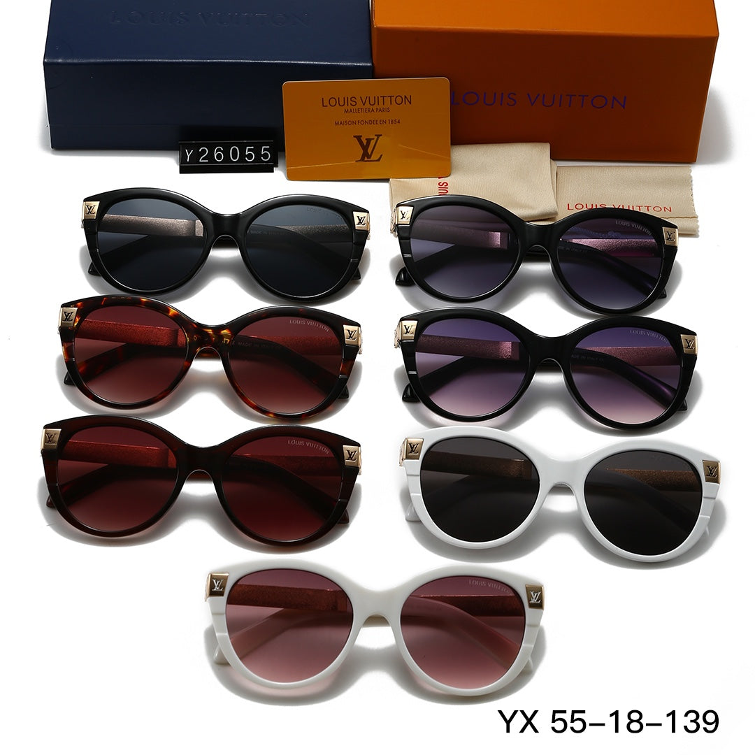 2026 Vintage Embossed Metal Frame Round Sunglasses