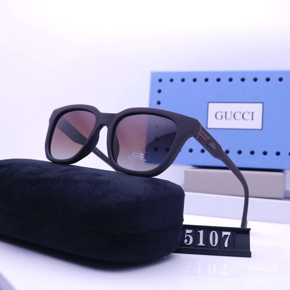 2026 Vintage Square Rectangle Rubber Sunglasses