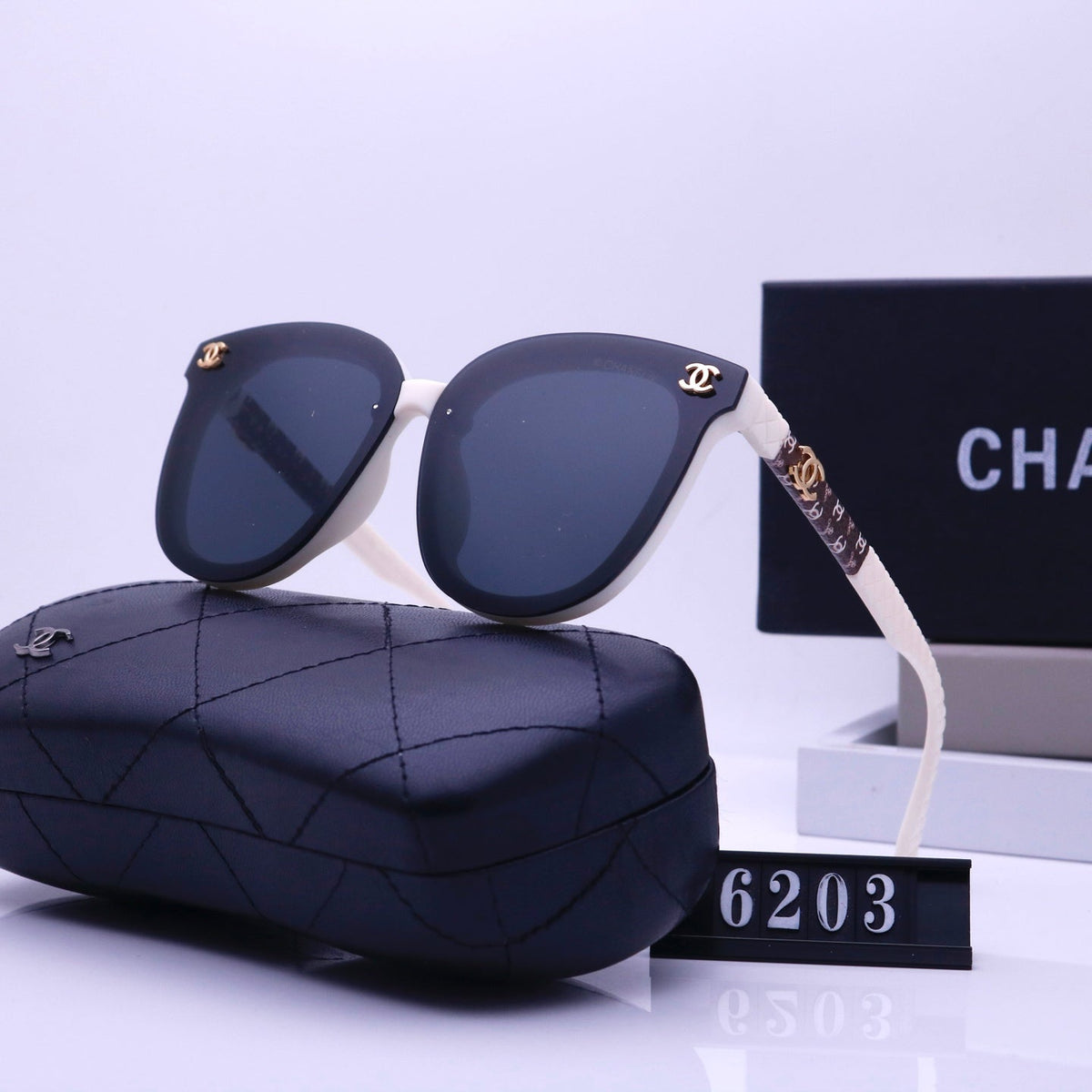 2024 Retro Lettering Frame Sunglasses