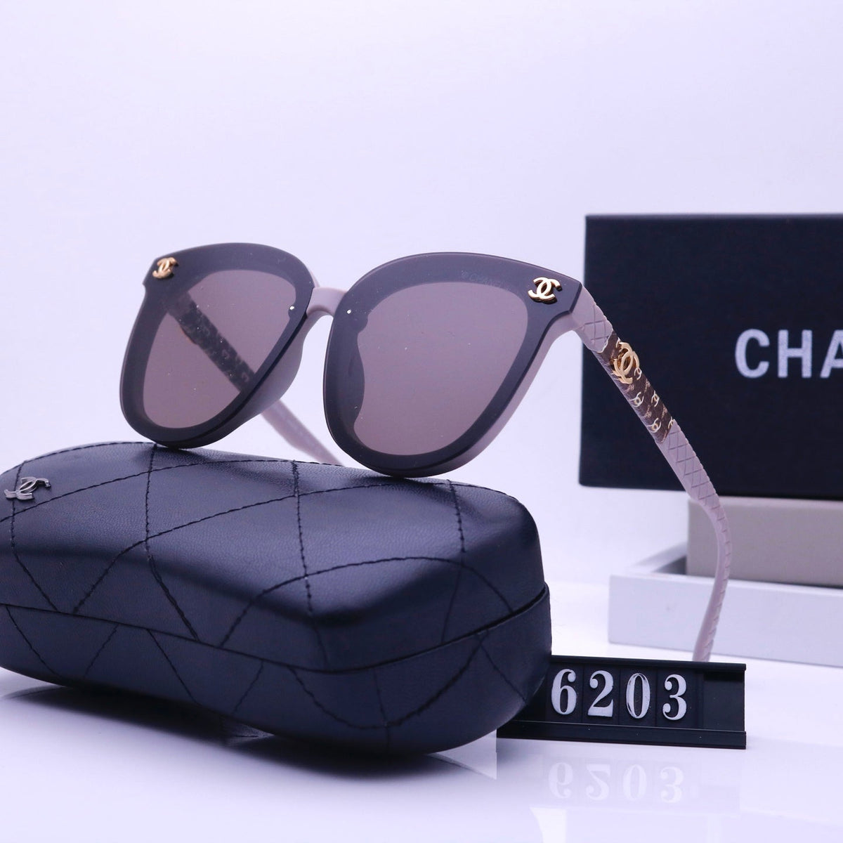 2024 Retro Lettering Frame Sunglasses