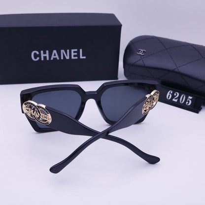 2026 Retro Metal Lettering Frame Sunglasses