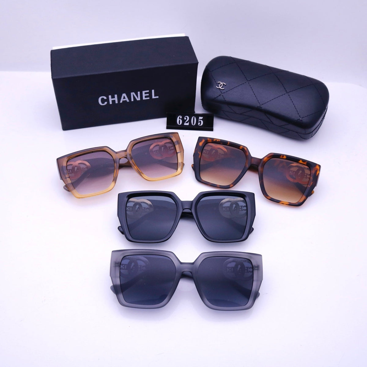 2026 Retro Metal Lettering Frame Sunglasses