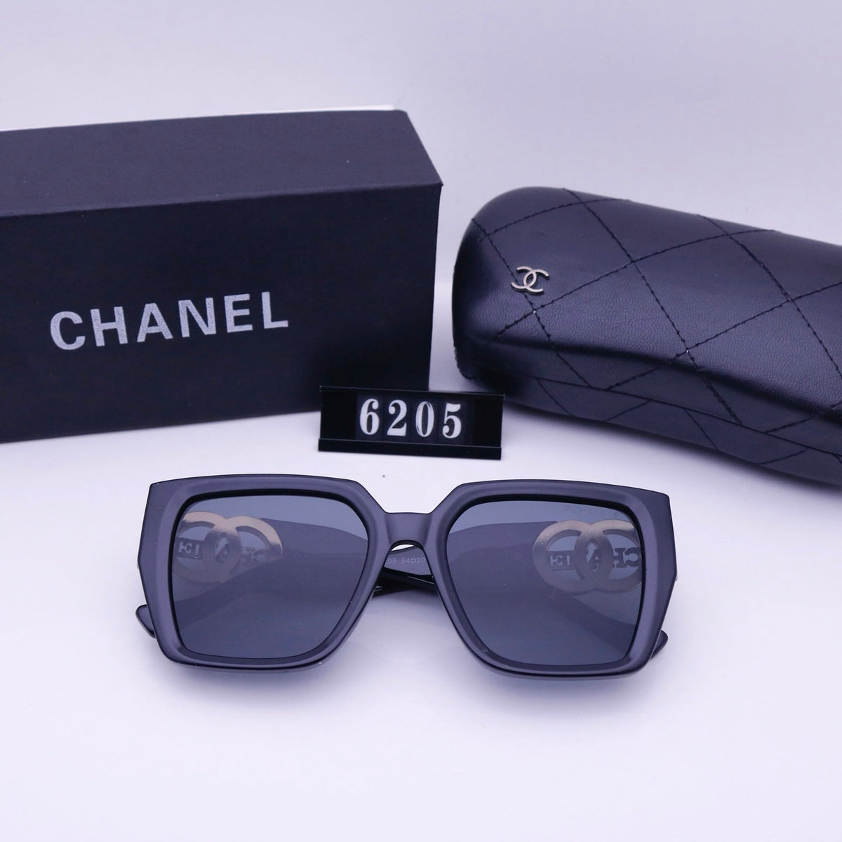 2026 Retro Metal Lettering Frame Sunglasses
