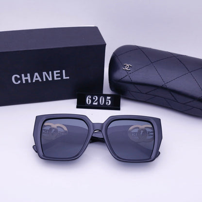 2026 Retro Metal Lettering Frame Sunglasses