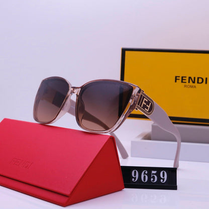 2026 Vintage Large Frame Square F Sunglasses