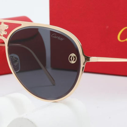 2026 7 Colors Metal Frame UV Protection Polarized Sunglasses