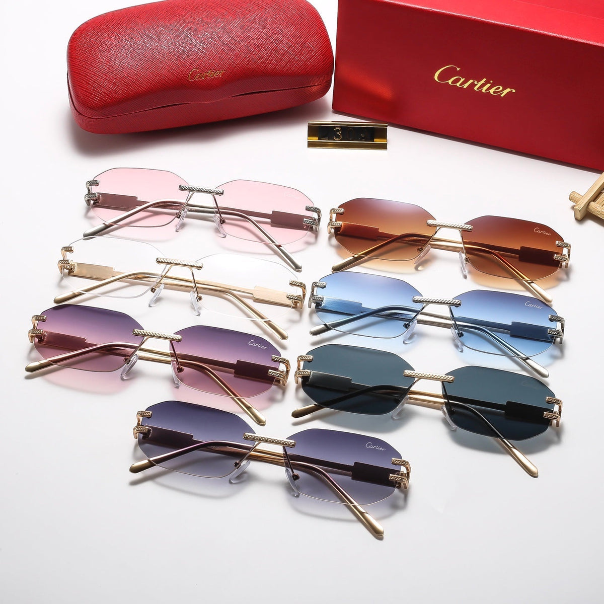 2026 7 colors fashion sunglasses 2309