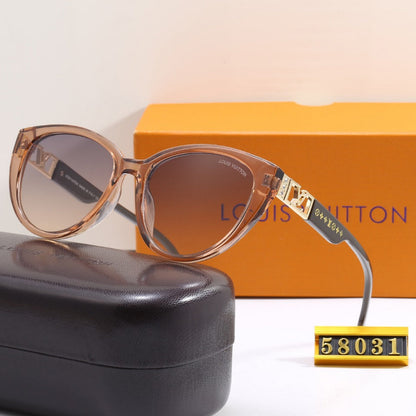 2026 Diamond Hollow Letter Frame Sunglasses