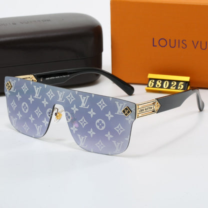2026 Fashion New Retro Watermark Sunglasses
