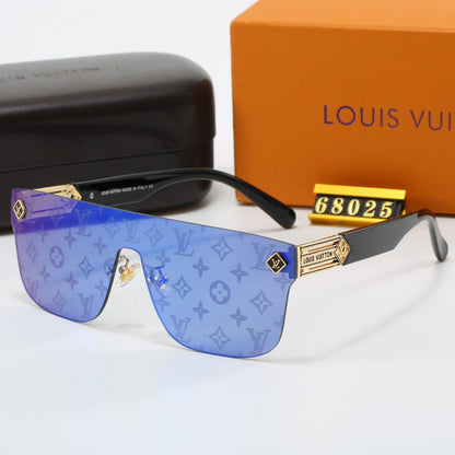 2026 Fashion New Retro Watermark Sunglasses