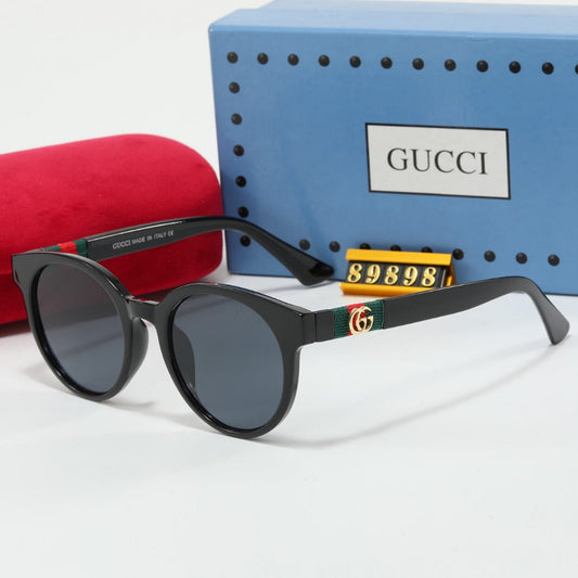 2026 Retro Oval Knitted Stripe G Sunglasses