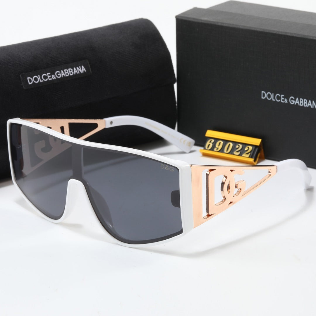 2026 Oversized Fashionable Metal Frame Sunglasses