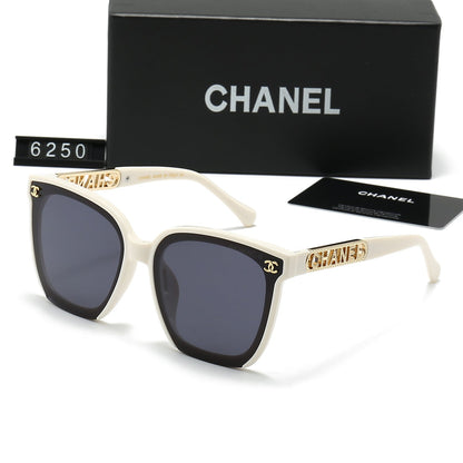 2026 Classic Fashion Letter Metal Frame Sunglasses