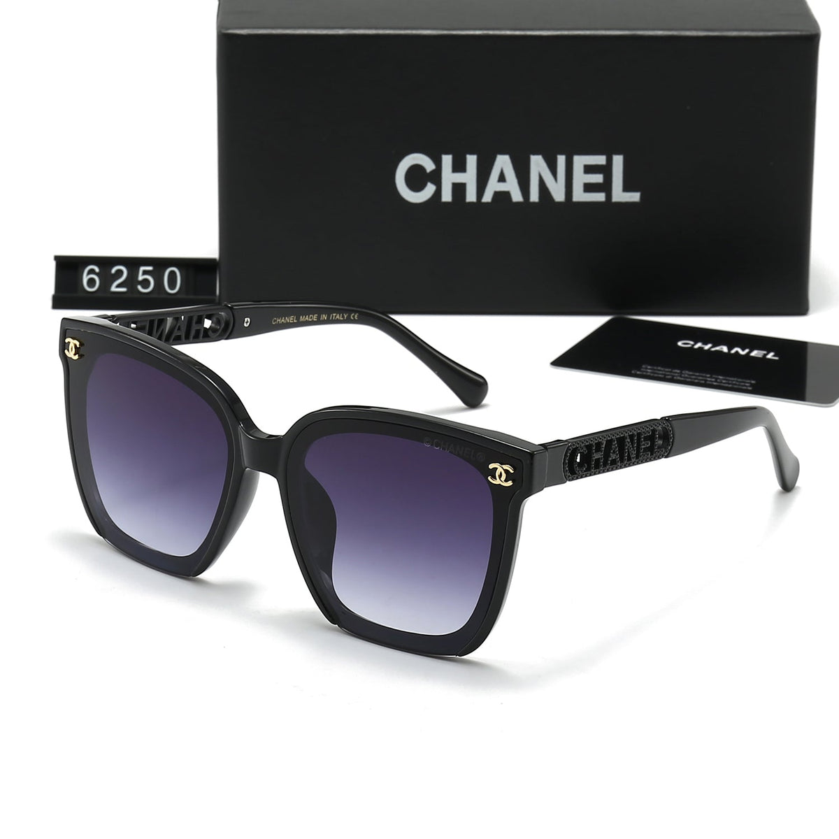 2026 Classic Fashion Letter Metal Frame Sunglasses