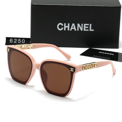 2026 Classic Fashion Letter Metal Frame Sunglasses