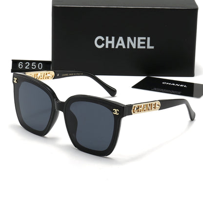 2026 Classic Fashion Letter Metal Frame Sunglasses