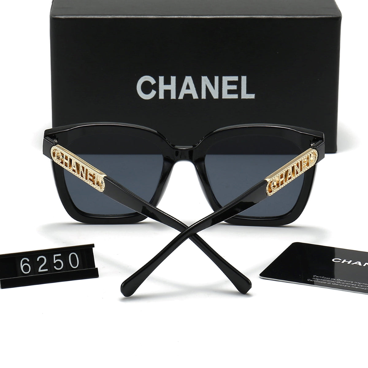 2026 Classic Fashion Letter Metal Frame Sunglasses