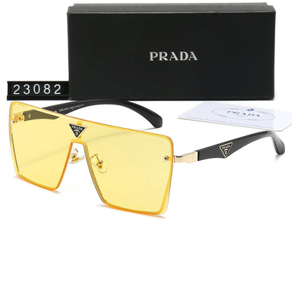 2026 One-Piece Triangle Logo HD Sunglasses