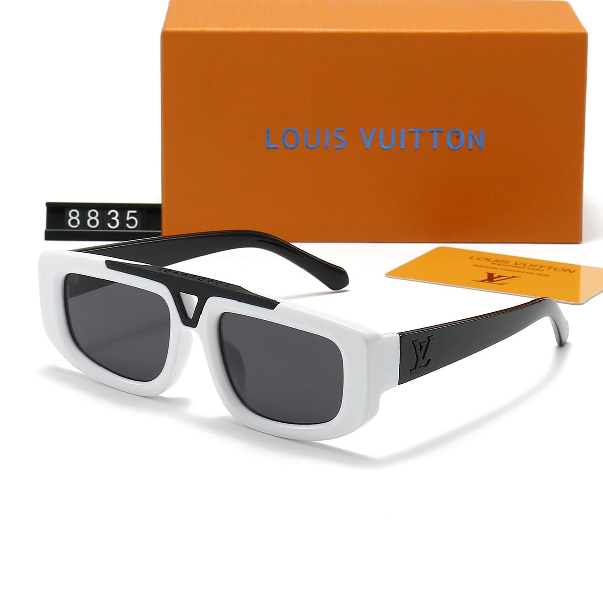 2026 Gradient Acetate Frame Metal Sunglasses