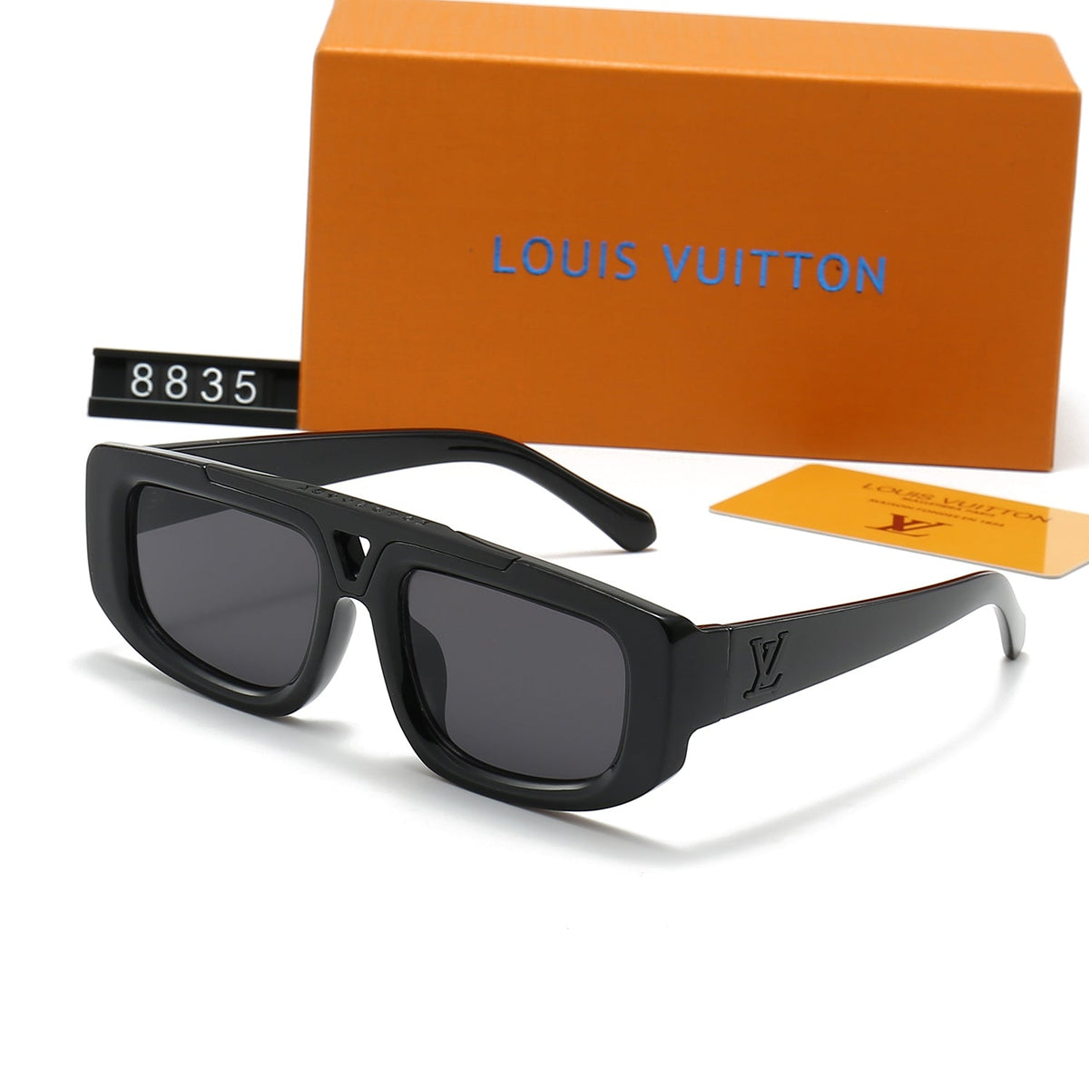 2026 Gradient Acetate Frame Metal Sunglasses