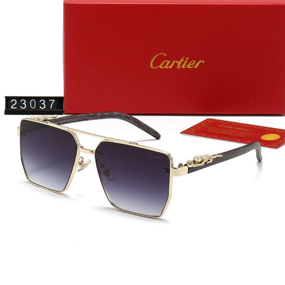 2026 Fashion Metal Leopard Frame Sunglasses