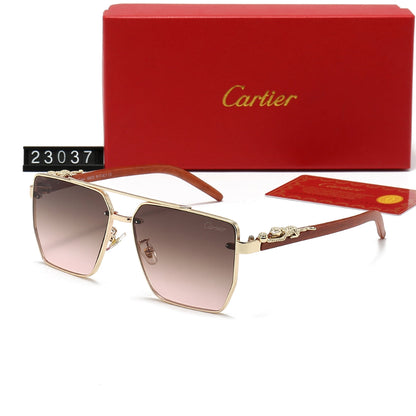 2026 Fashion Metal Leopard Frame Sunglasses