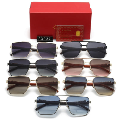 2026 Fashion Metal Leopard Frame Sunglasses