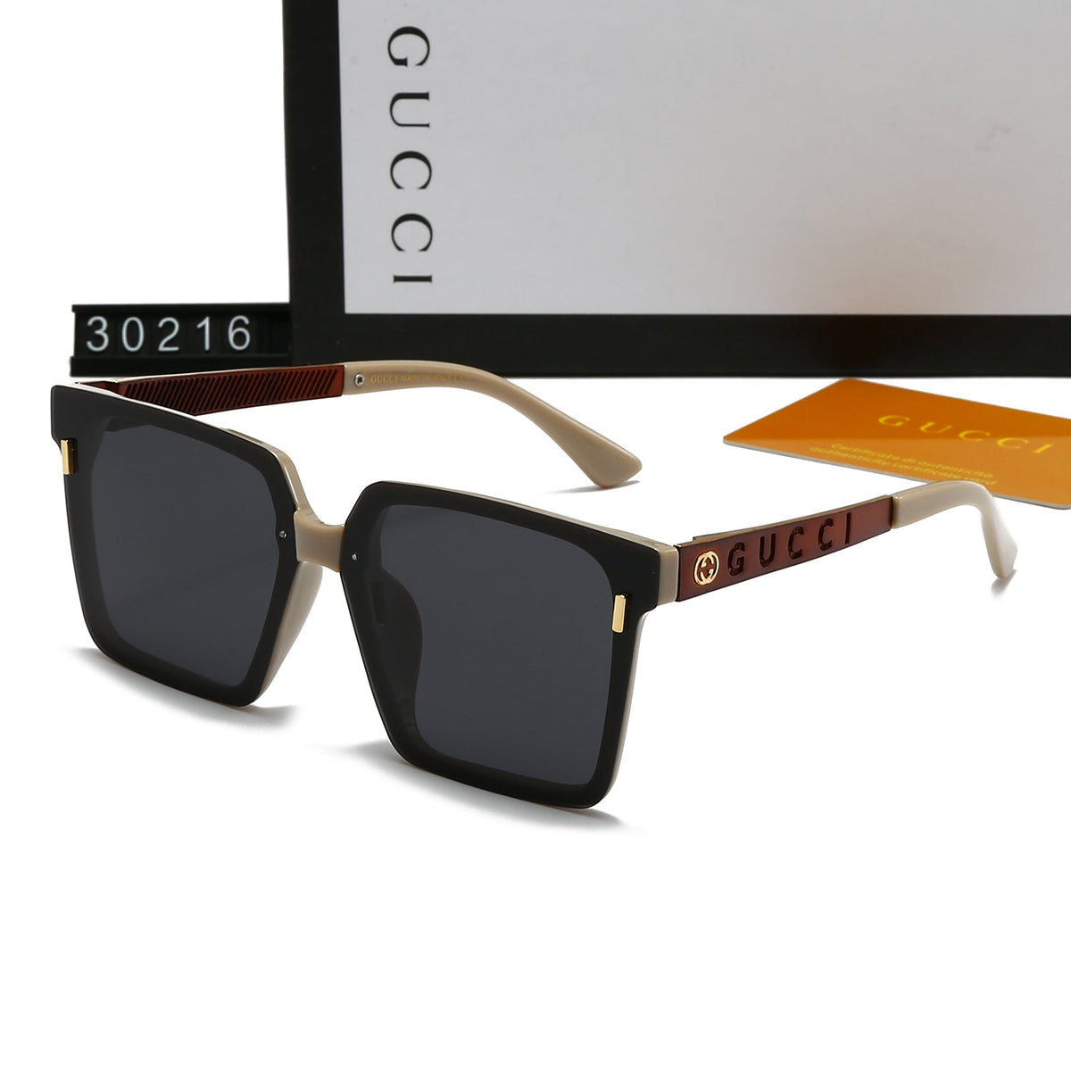 2026 Square frame holiday sunglasses